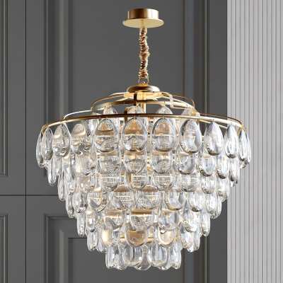 现代水晶灯3D模型下载